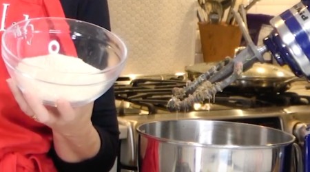 Make slurry with Arrowroot and water | AnnaMaria's